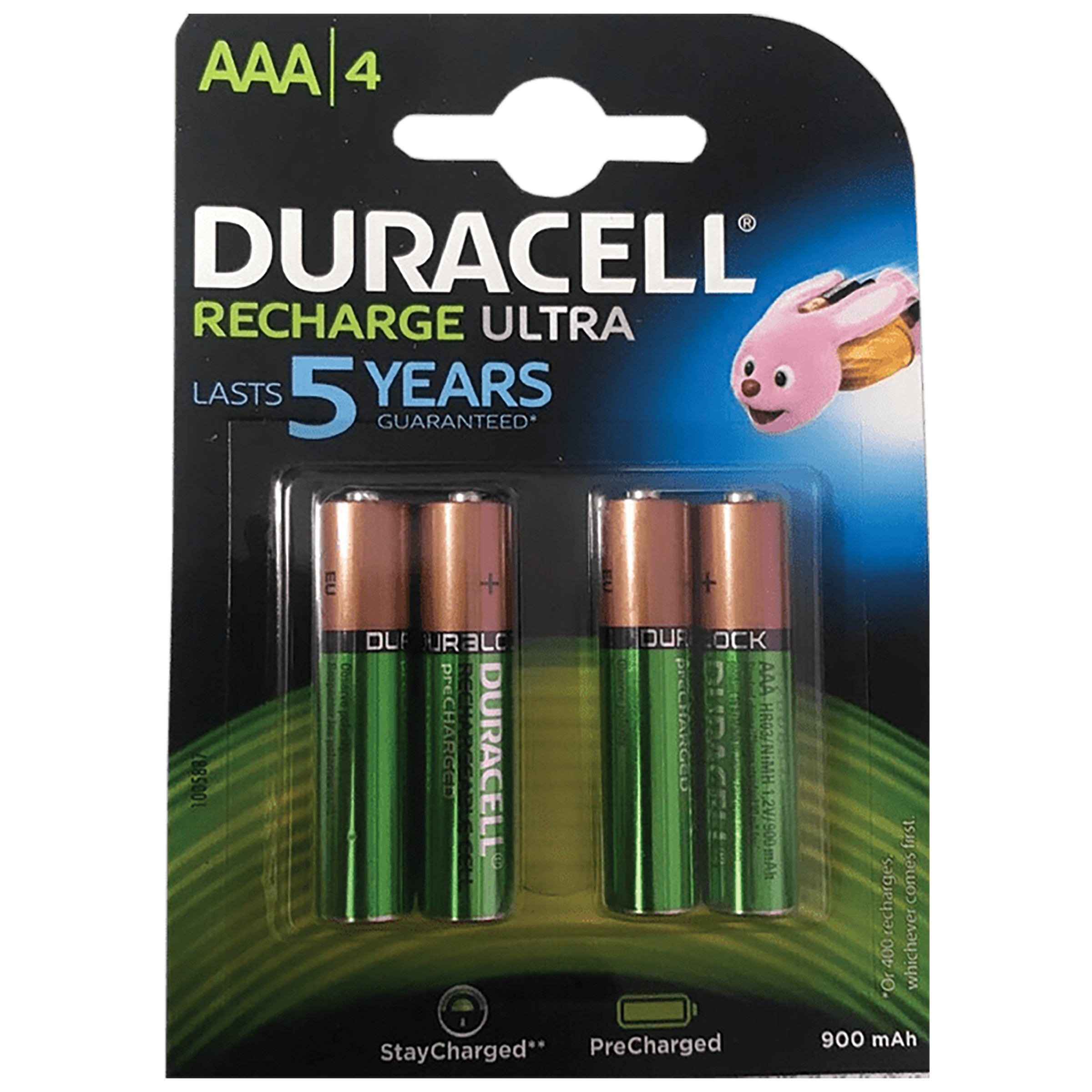 Buy Duracell Recharge Ultra 900 mAh Alkaline AAA Rechargeable